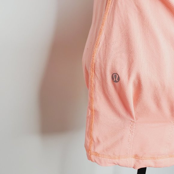 LULULEMON Flow & Go Neon Coral Strappy Tank Top - Picture 7 of 13